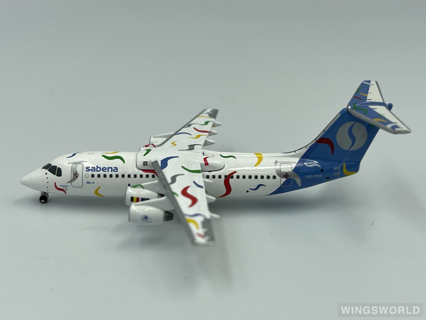 Jet-X 1:400 JX319 Sabena 比利时航空 BAe 146 OO-DWD
