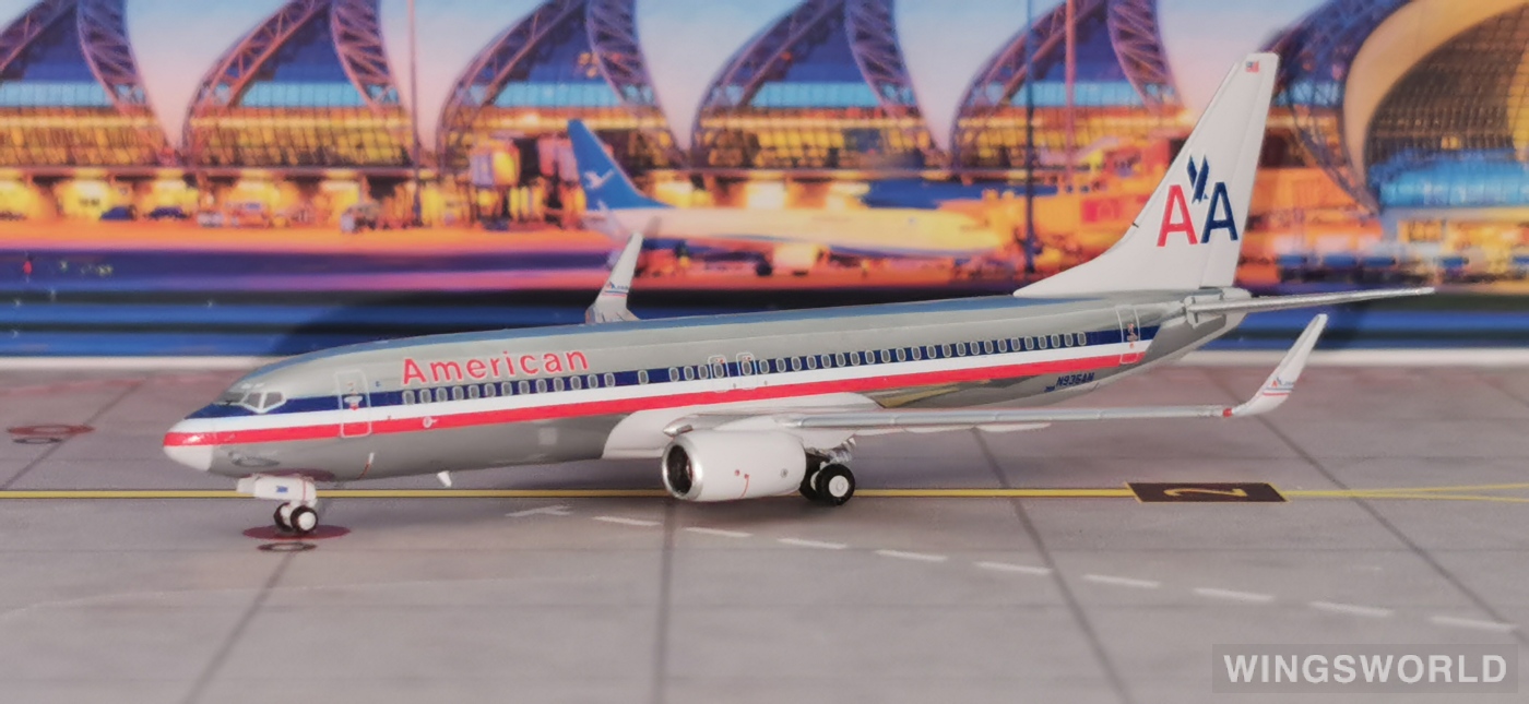 NGmodels 1:400 NG58092 American Airlines 美国航空 Boeing 737-800 N936AN