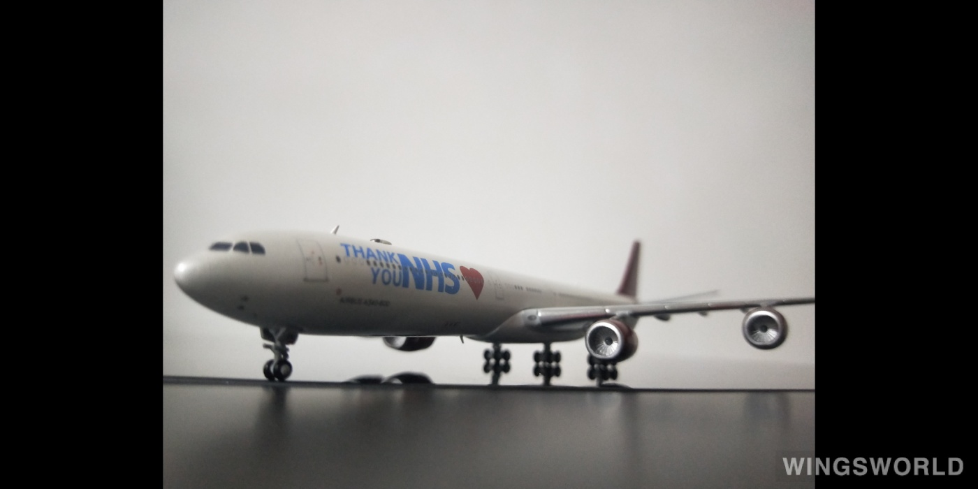 JC Wings 1:400 XX4452 Maleth Aero Airbus A340-600 9H-EAL