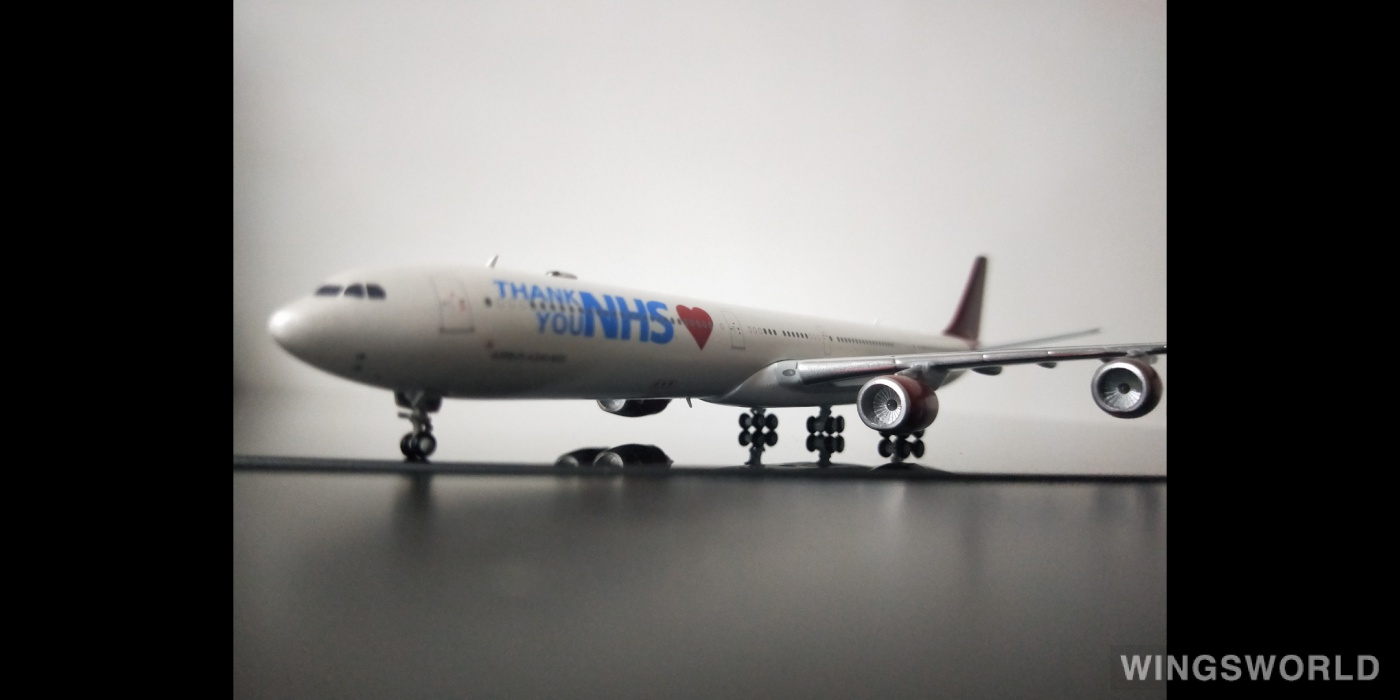 JC Wings 1:400 XX4452 Maleth Aero Airbus A340-600 9H-EAL
