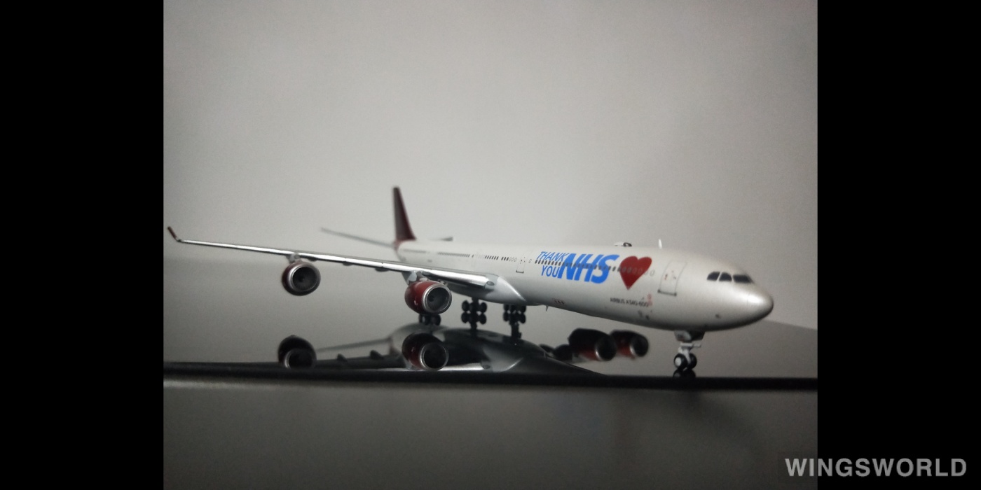 JC Wings 1:400 XX4452 Maleth Aero Airbus A340-600 9H-EAL