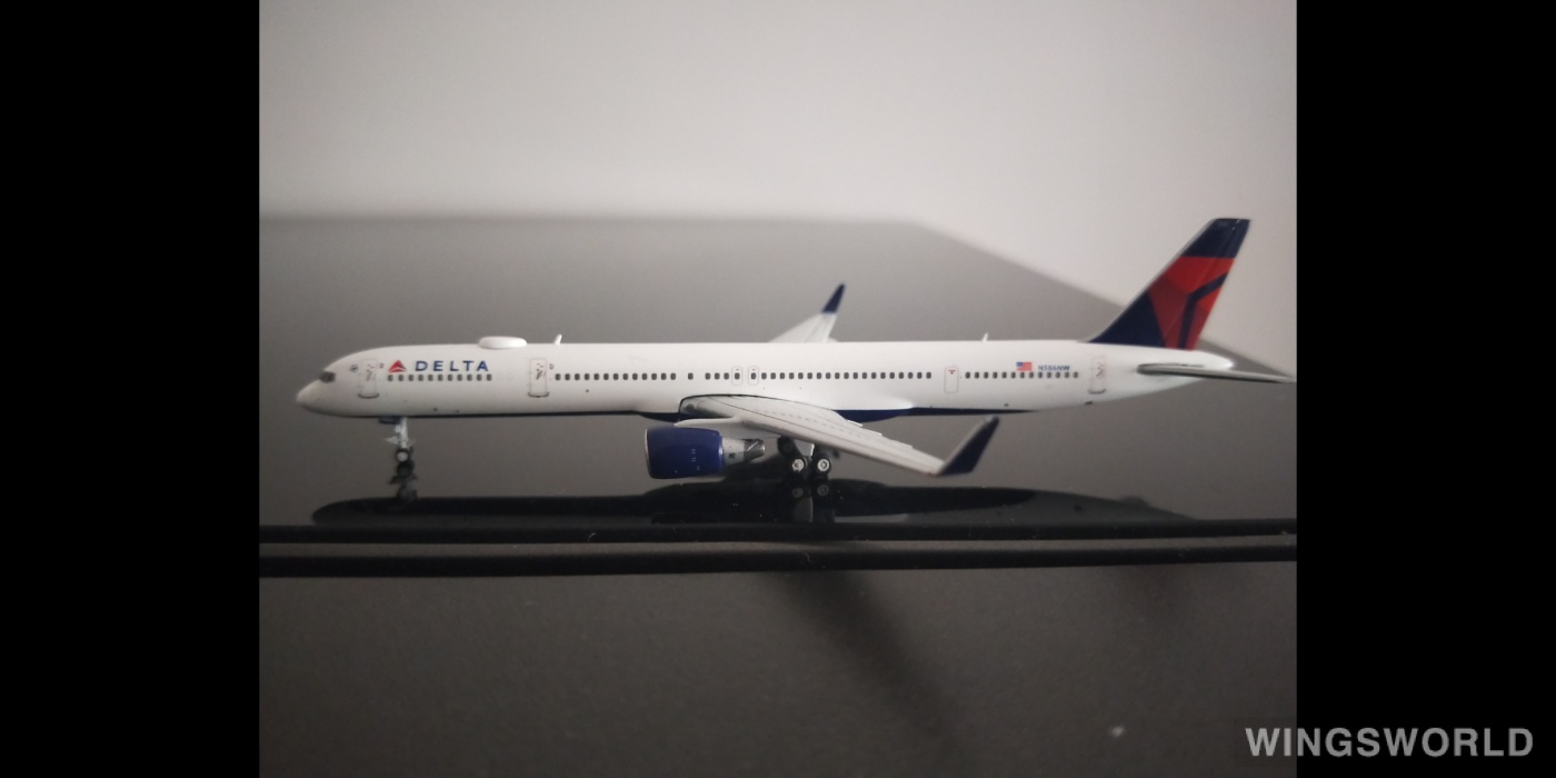 Geminijets 1:400 GJDAL1963 Delta Air Lines 达美航空 Boeing 757-300 N586NW