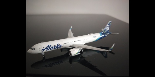 Alaska Airlines 阿拉斯加航空 Airbus A321neo N928VA  GJASA1855 Geminijets 1:400