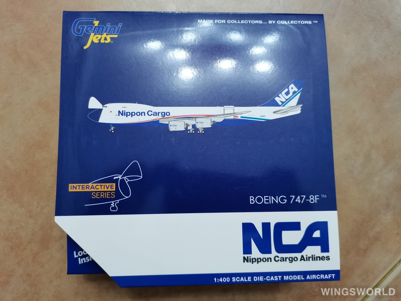 Geminijets 1:400 Boeing 747-8 Nippon Cargo Airlines 日本货物航空 