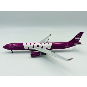 WOW air 沃奥航空 Airbus A330-300 TF-GAY  LH4005 JC Wings 1:400