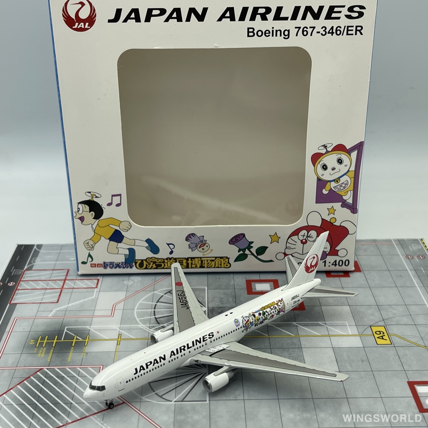 JC Wings 1:400 XX4928 ANA 全日空 Boeing 767-300 JA656J