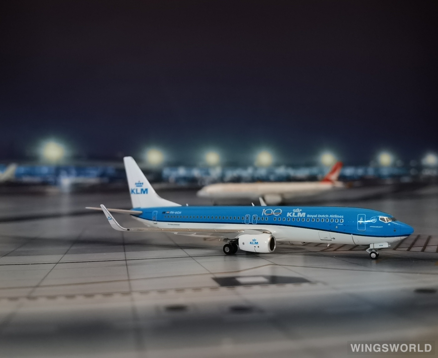 NGmodels 1:400 NG58042 KLM 荷兰皇家航空 Boeing 737-800 PH-BCH