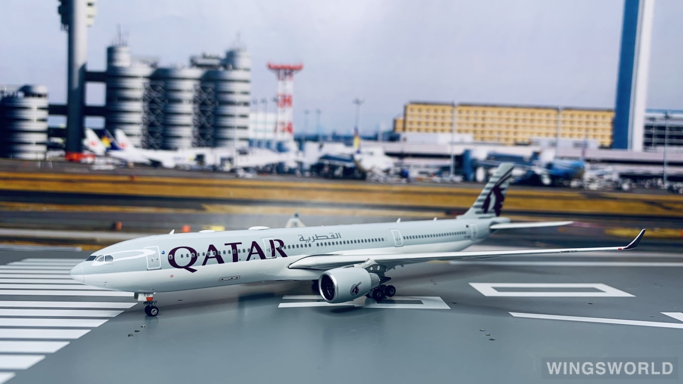 Phoenix 1:400 PH11411 Qatar 卡塔尔航空 Airbus A330-300 A7-AEO