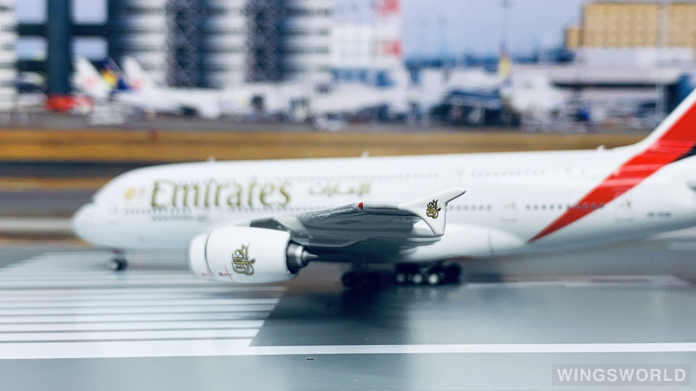 Geminijets 1:400 GJUAE1941 Emirates 阿联酋航空 Airbus A380-800 A6-EUD
