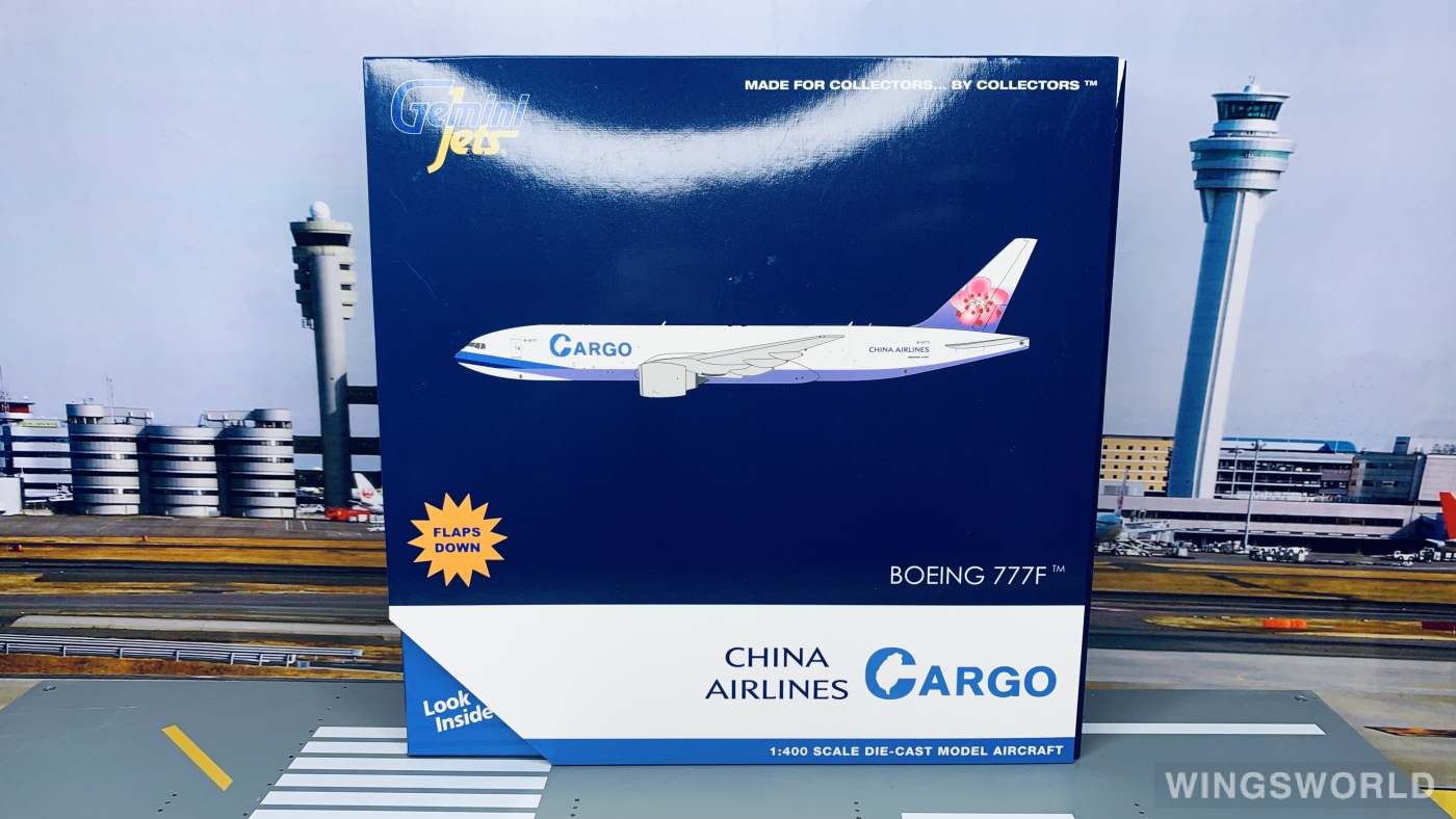 Geminijets 1:400 GJCAL1984F China Airlines 中华航空 Boeing 777F B-18771