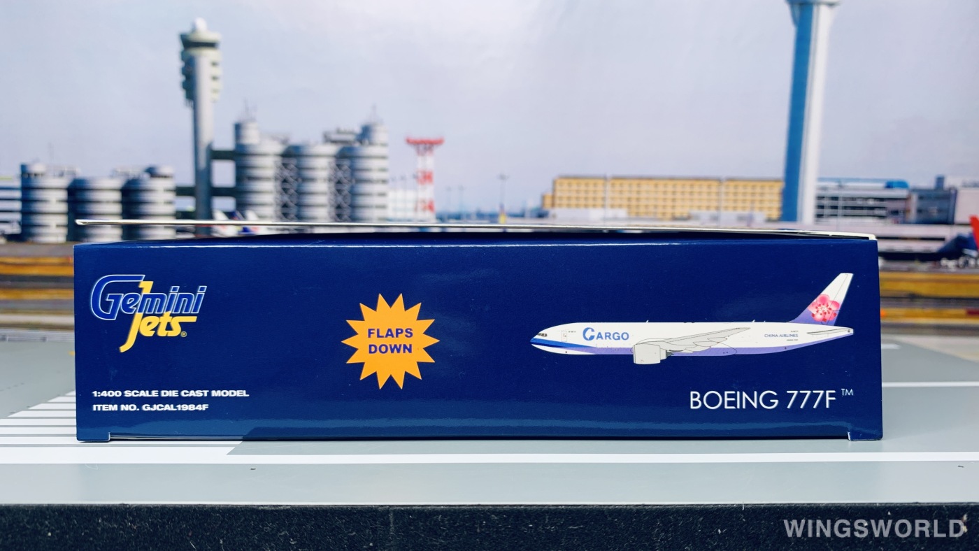 Geminijets 1:400 GJCAL1984F China Airlines 中华航空 Boeing 777F B-18771