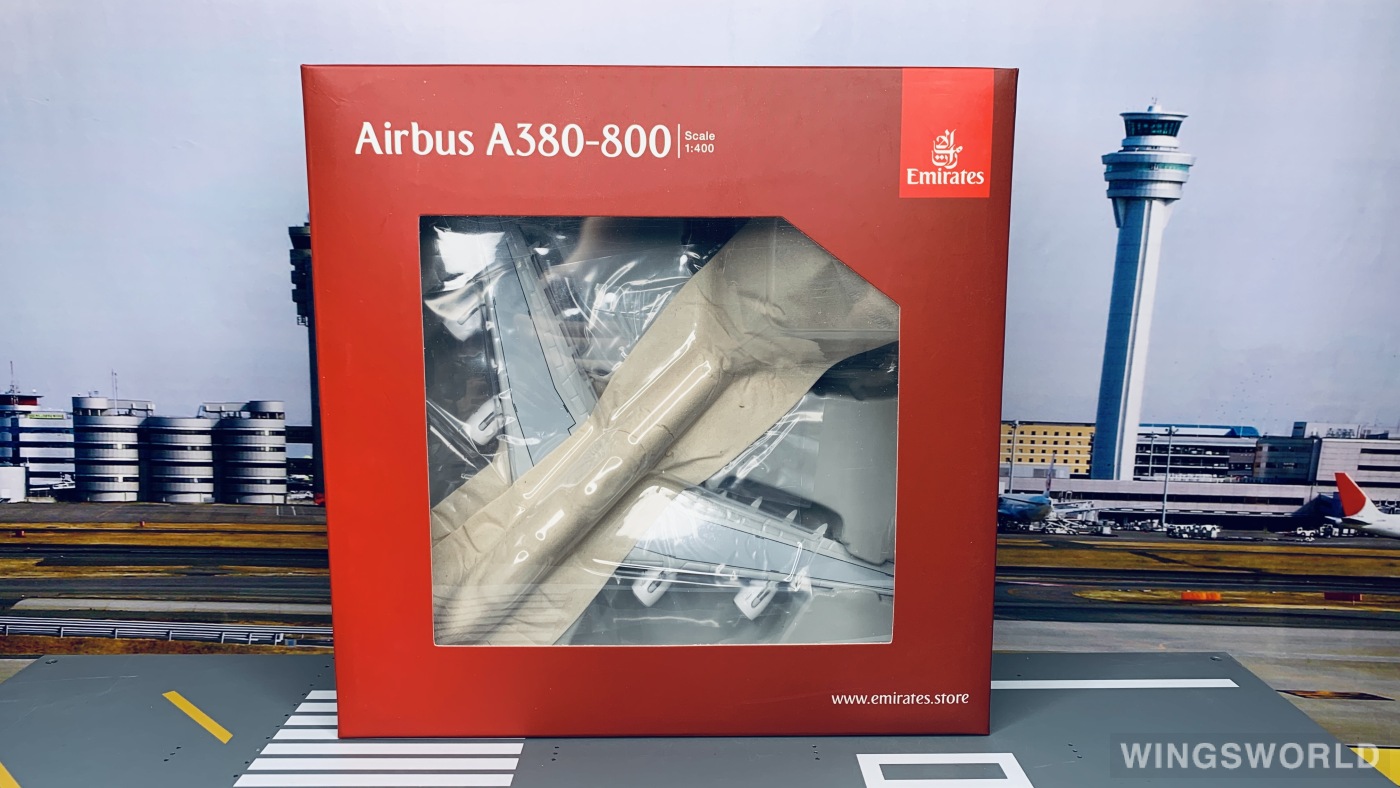 Geminijets 1:400 GJUAE1941 Emirates 阿联酋航空 Airbus A380-800 A6-EUD