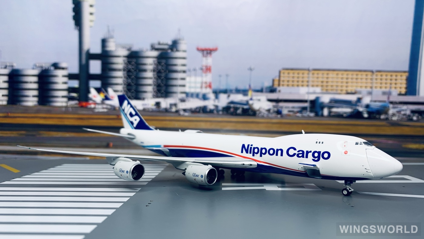 Geminijets 1:400 GJNCA1897 Nippon Cargo Airlines 日本货物航空 Boeing 747-8F JA14KZ