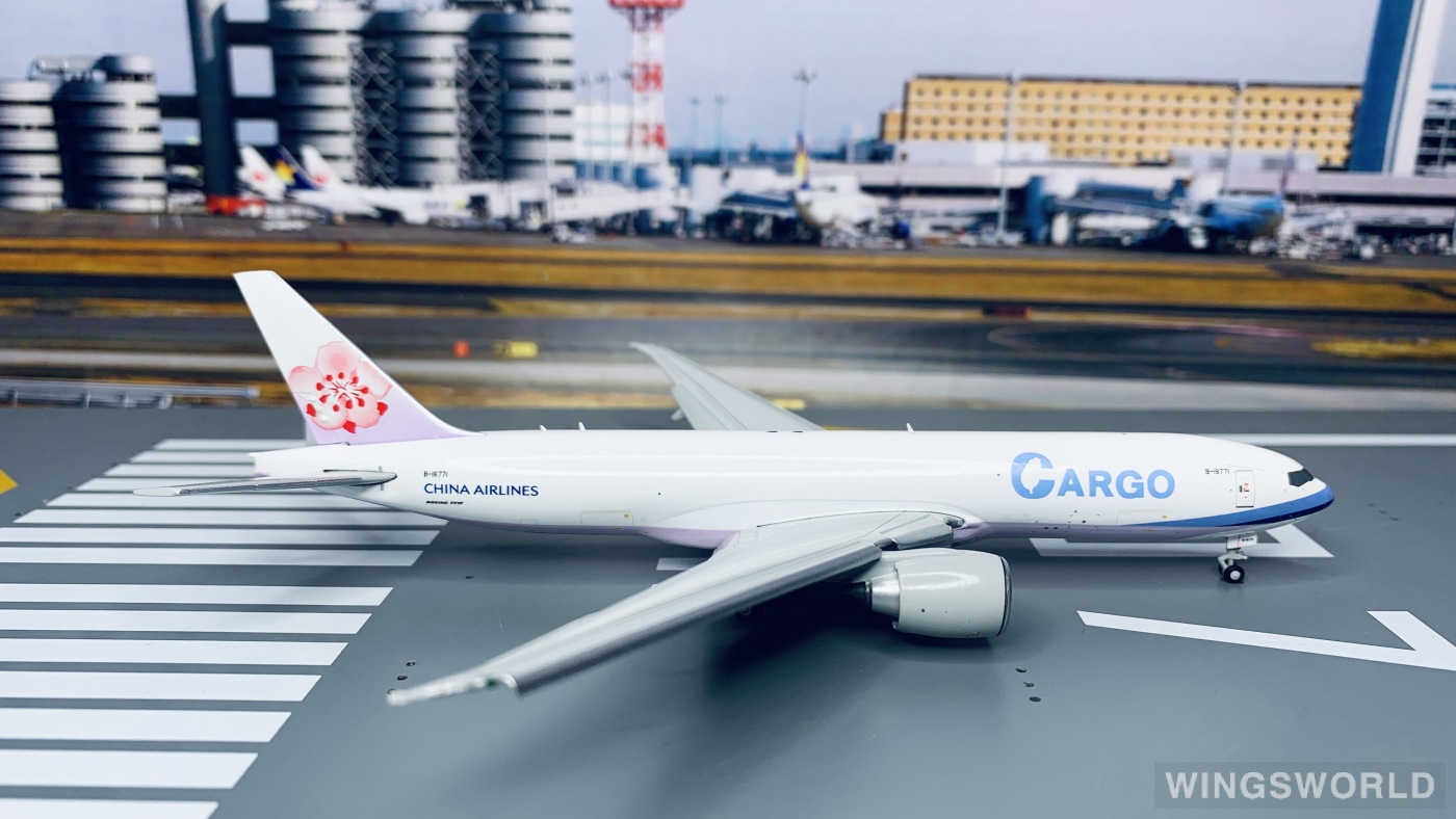 Geminijets 1:400 GJCAL1984F China Airlines 中华航空 Boeing 777F B-18771