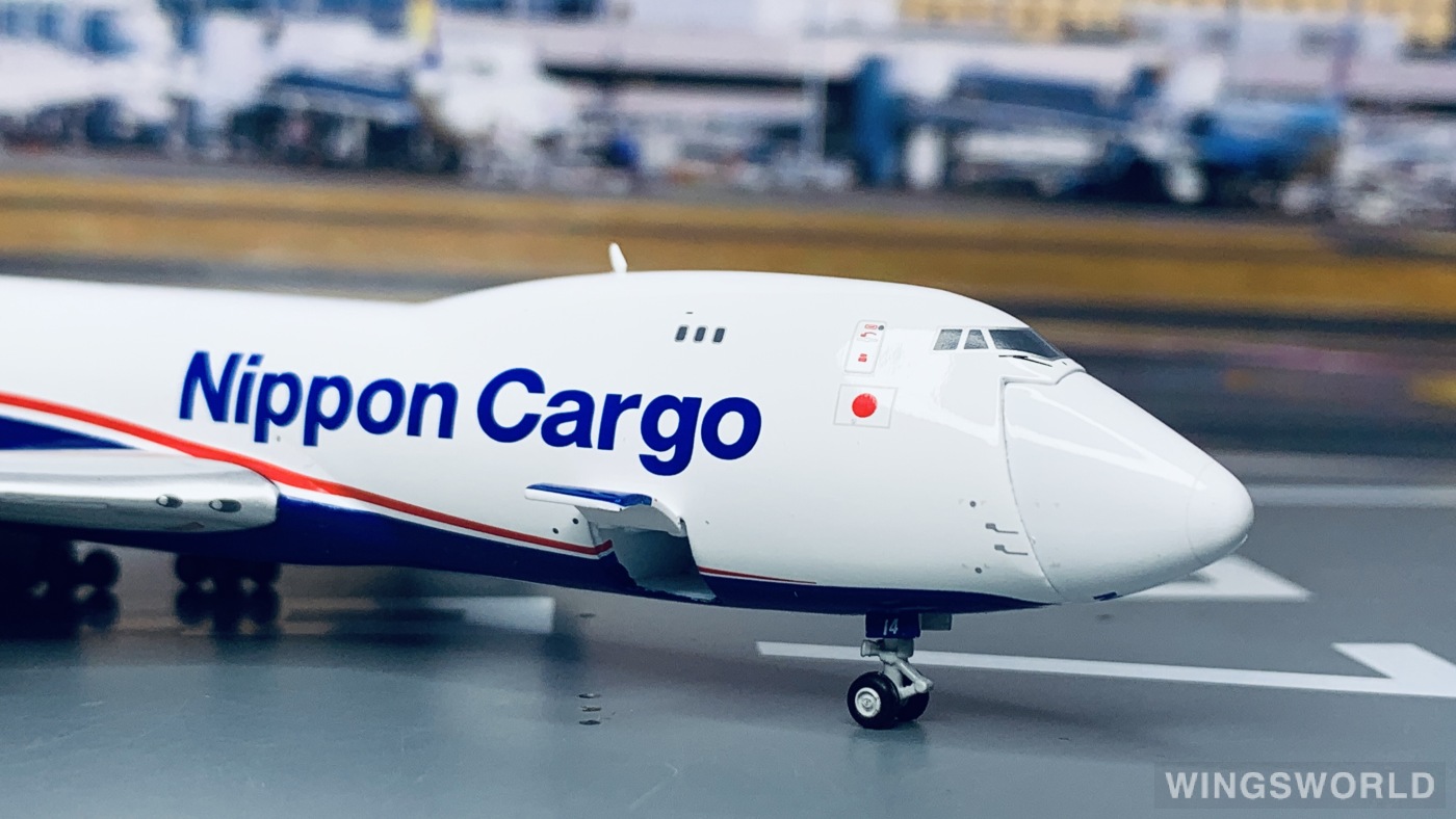 Geminijets 1:400 GJNCA1897 Nippon Cargo Airlines 日本货物航空 Boeing 747-8F JA14KZ