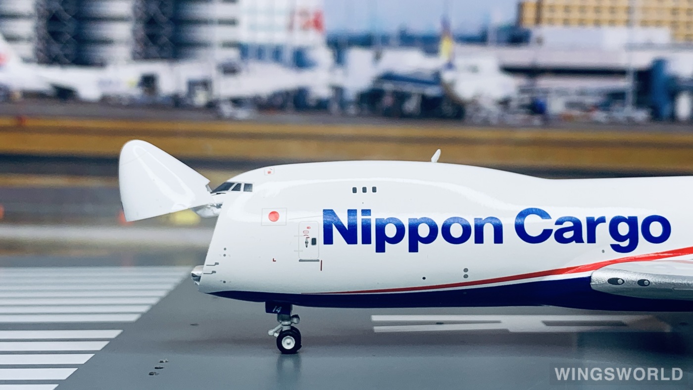 Geminijets 1:400 GJNCA1897 Nippon Cargo Airlines 日本货物航空 Boeing 747-8F JA14KZ