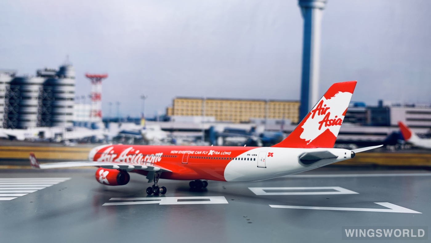 Phoenix 1:400 PH11007 AirAsia 亚洲航空 Airbus A330-300 PK-XRA