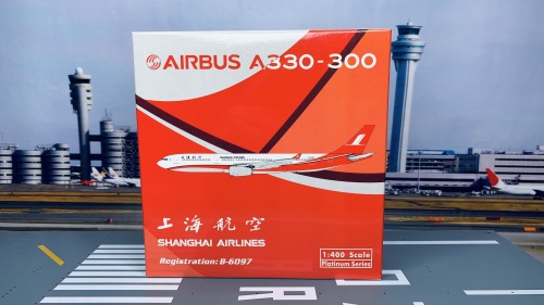 Shanghai Airlines 上海航空 Airbus A330-300 B-6097  PH10859 Phoenix 1:400