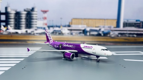 Peach Aviation 乐桃航空 Airbus A320 JA808P  PH04049 Phoenix 1:400