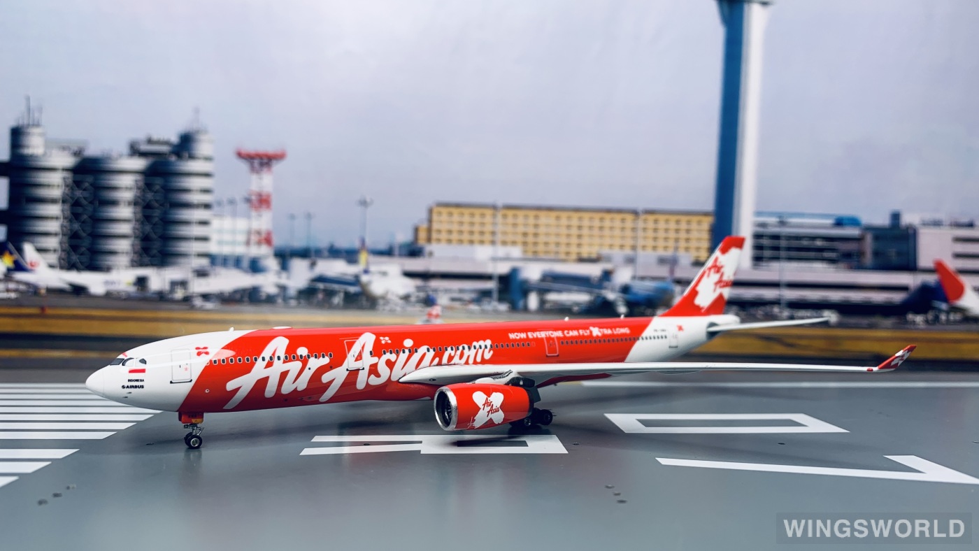Phoenix 1:400 PH11007 AirAsia 亚洲航空 Airbus A330-300 PK-XRA