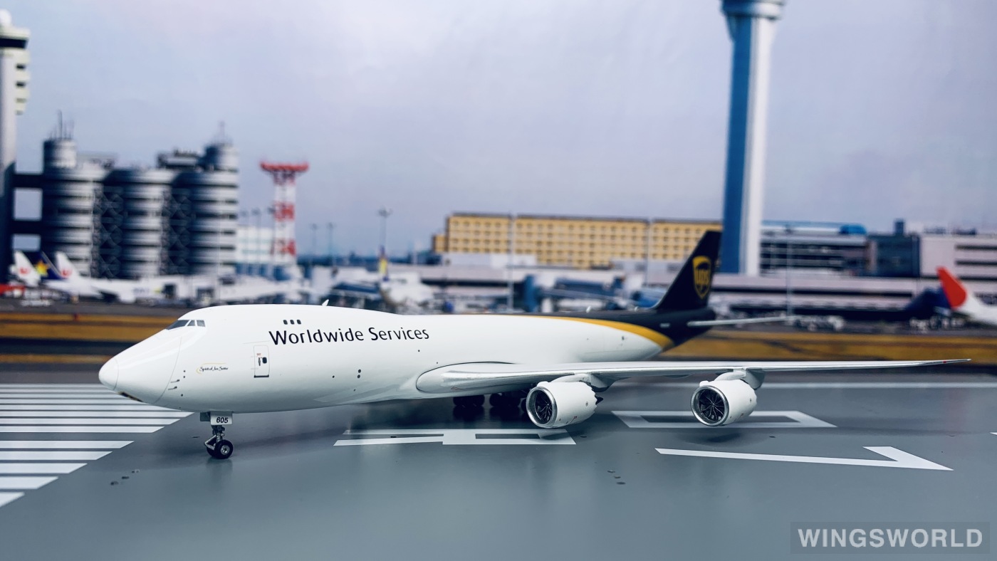 Phoenix 1:400 PH04166 UPS 联合包裹公司 Boeing 747-8F N605UP