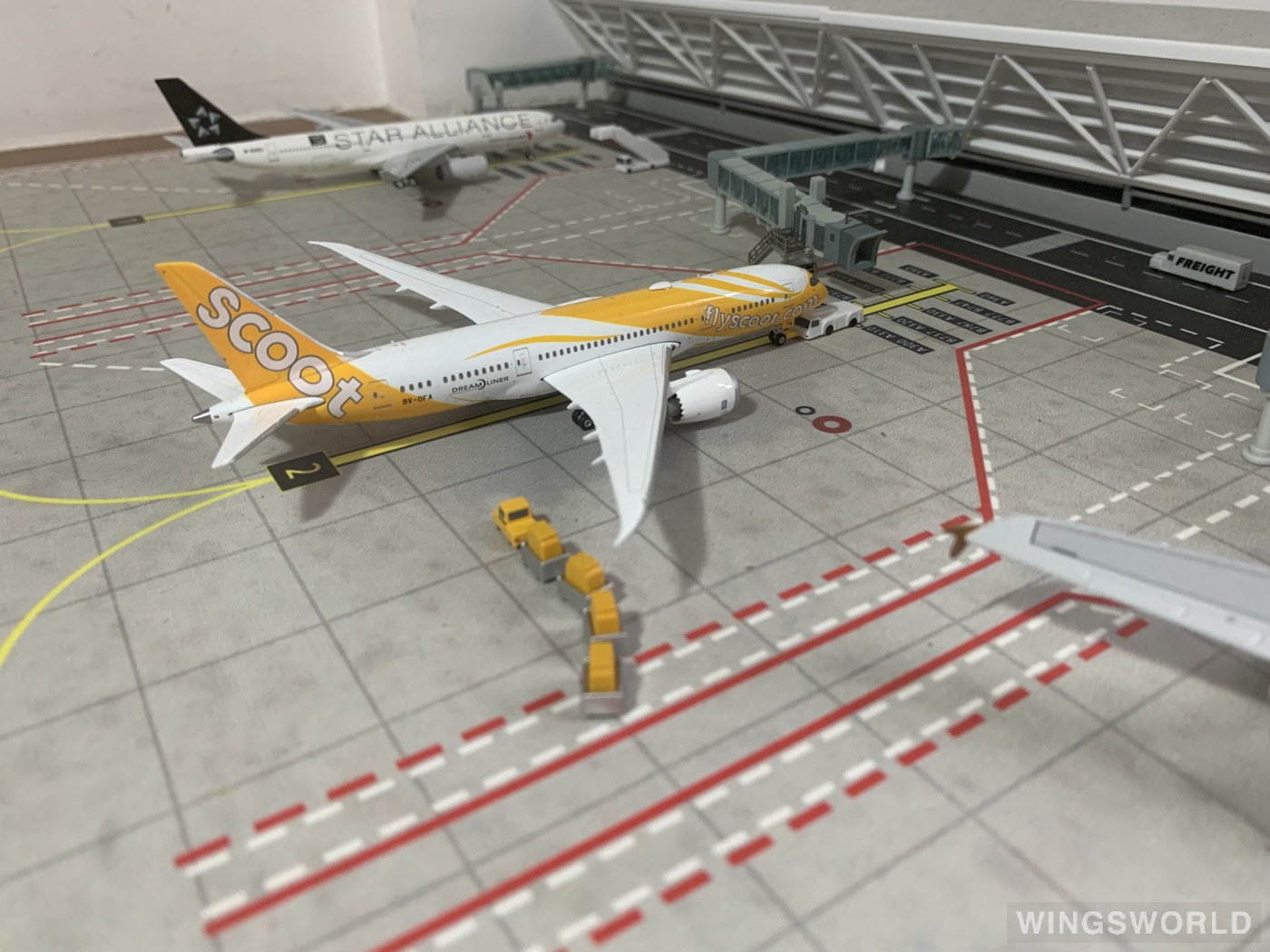 Phoenix 1:400 Boeing 787-8 Scoot 酷航PH11201 9V-OFA 的照片