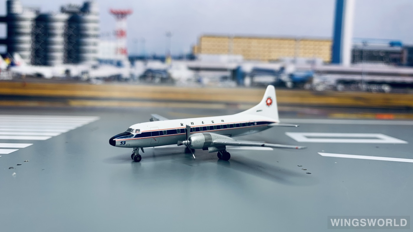 JC Wings 1:400 JC4034 ANA 全日空 Convair CV-440 JA5053