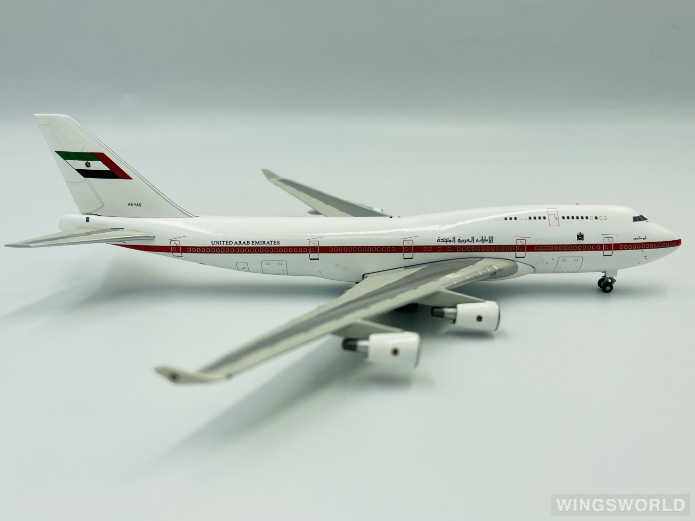 Magic 1:400 628626 Emirates 阿联酋航空 Boeing 747-400 A6-YAS