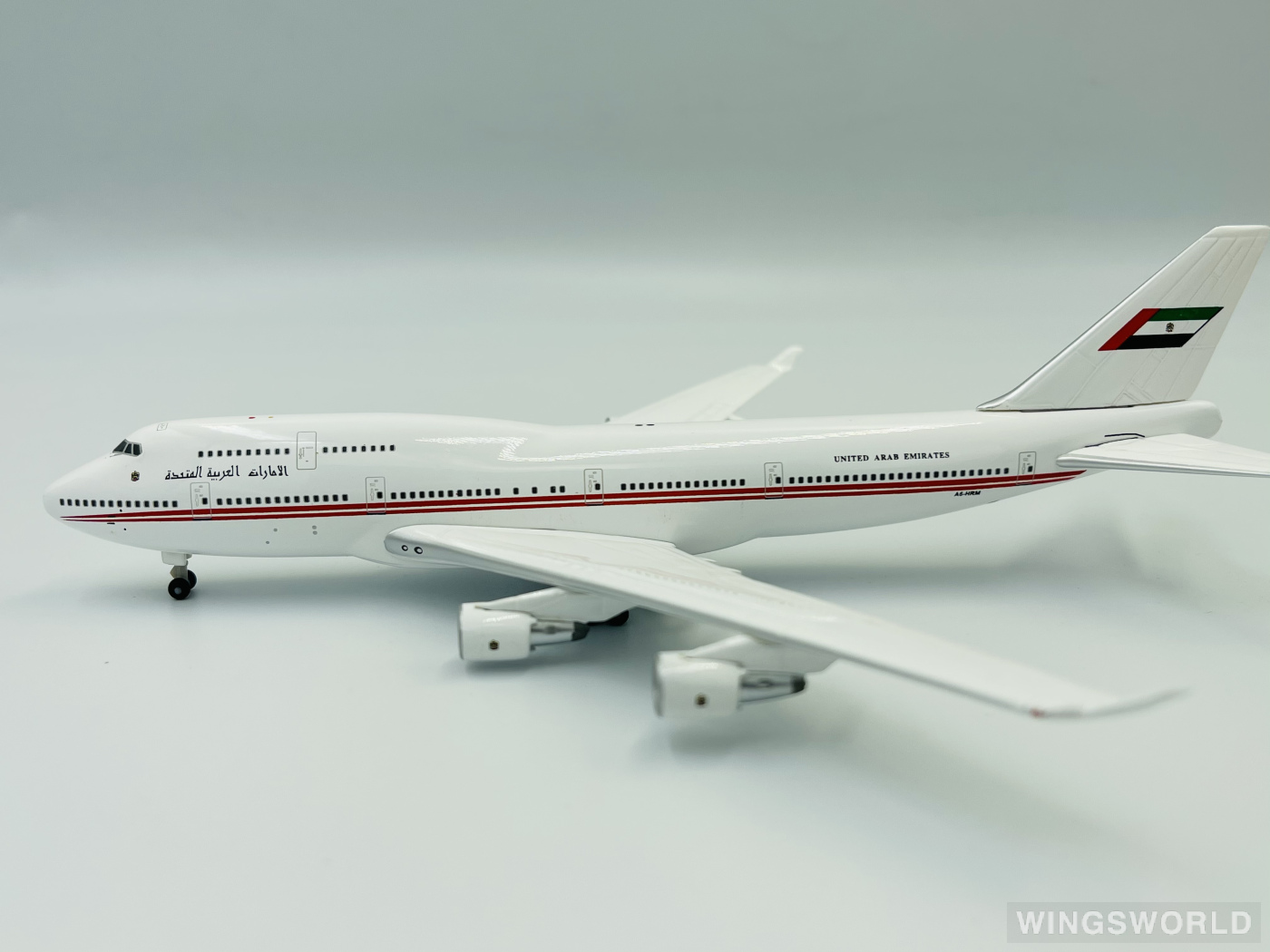 netmodels@ 1:400 18210 Emirates 阿联酋航空 Boeing 747-400 A6-HRM