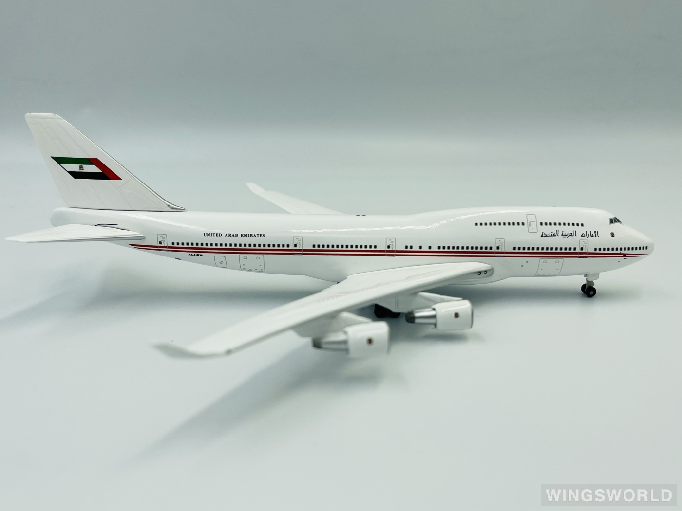netmodels@ 1:400 18210 Emirates 阿联酋航空 Boeing 747-400 A6-HRM