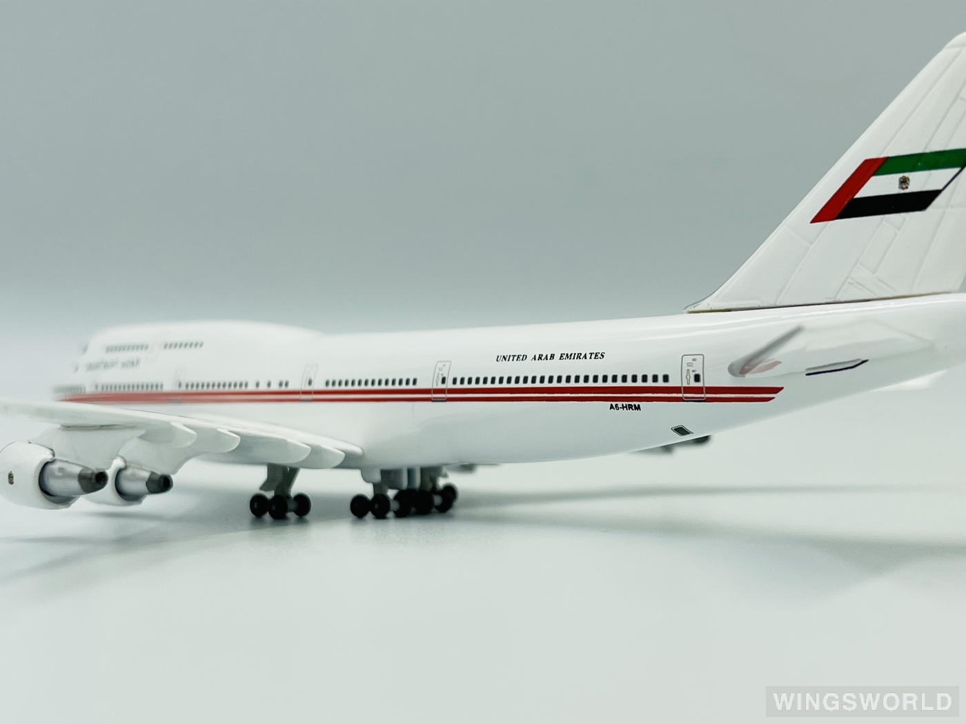 netmodels@ 1:400 18210 Emirates 阿联酋航空 Boeing 747-400 A6-HRM