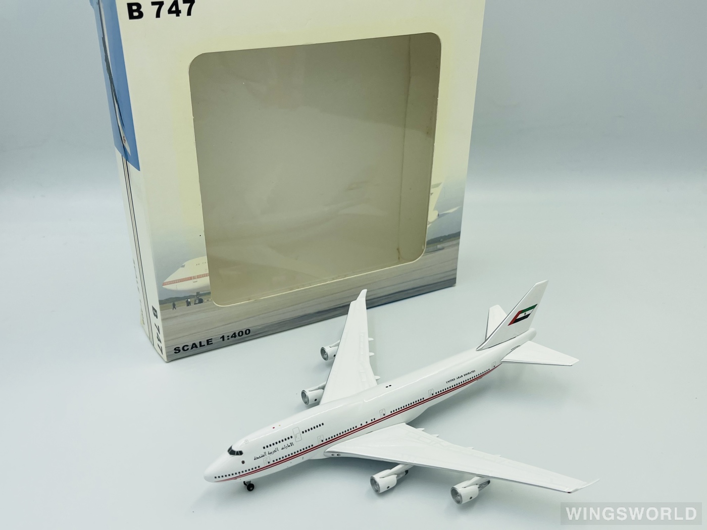 netmodels@ 1:400 18210 Emirates 阿联酋航空 Boeing 747-400 A6-HRM