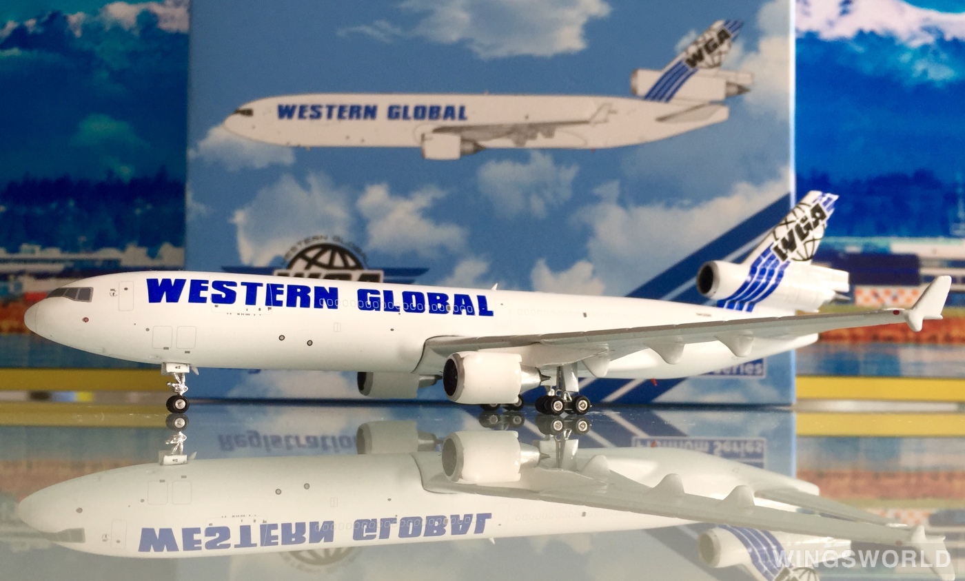 Phoenix 1:400 PH11617 Western Global McDonnell Douglas MD-11 N412SN