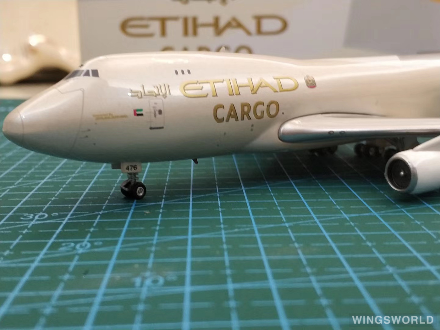 Phoenix 1:400 PH11094 Etihad Airways 阿提哈德航空 Boeing 747-400 N476MC