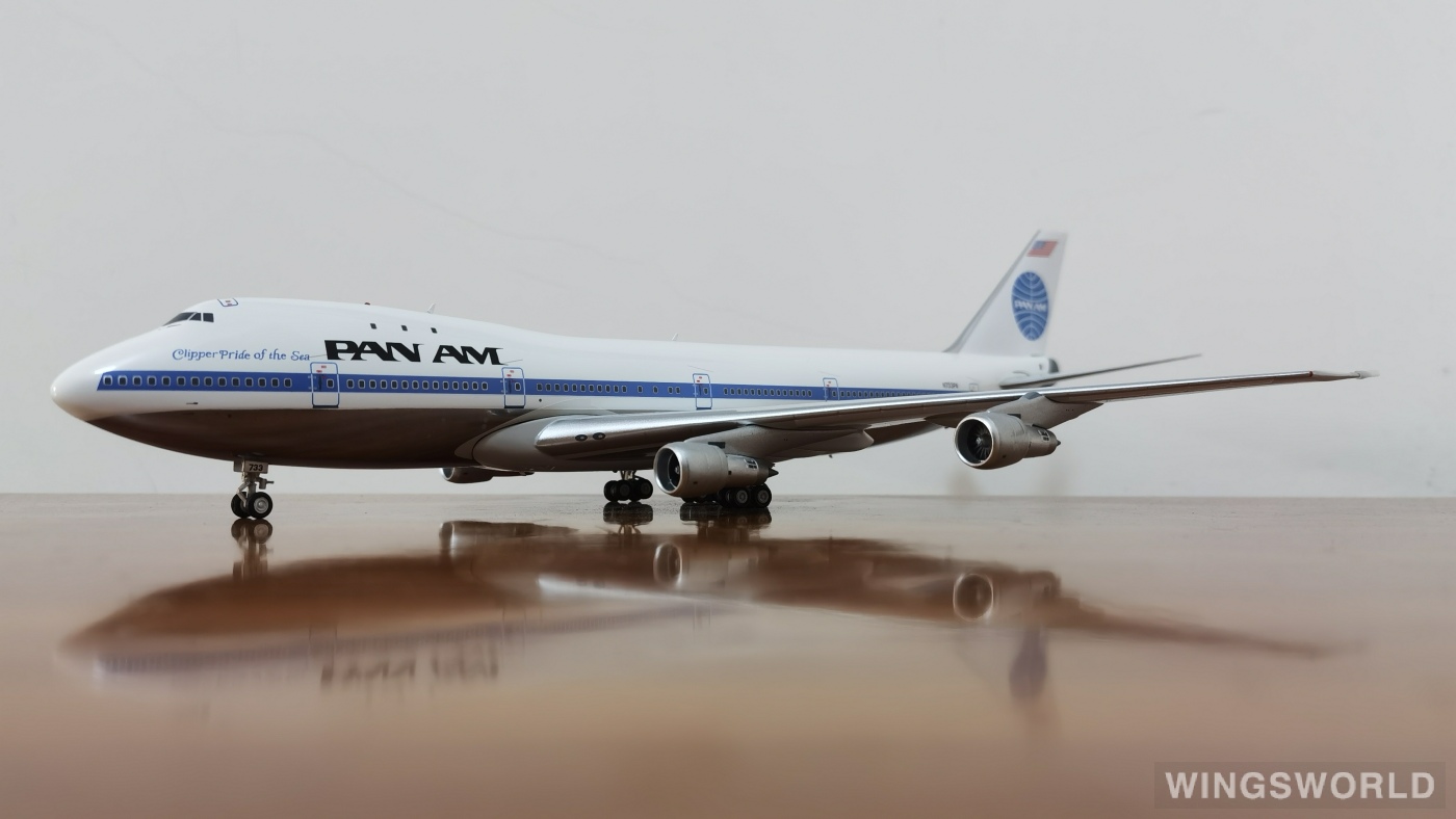 Inflight200 1:200 IF741PA1020P Pan Am 泛美航空 Boeing 747-100 N733PA