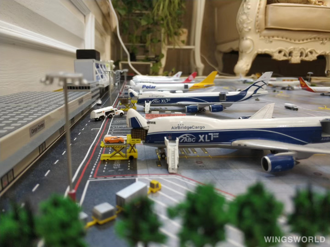 Geminijets 1:400 GJABW1895 AirBridgeCargo 空桥货运航空 Boeing 747-8F VP-BBY