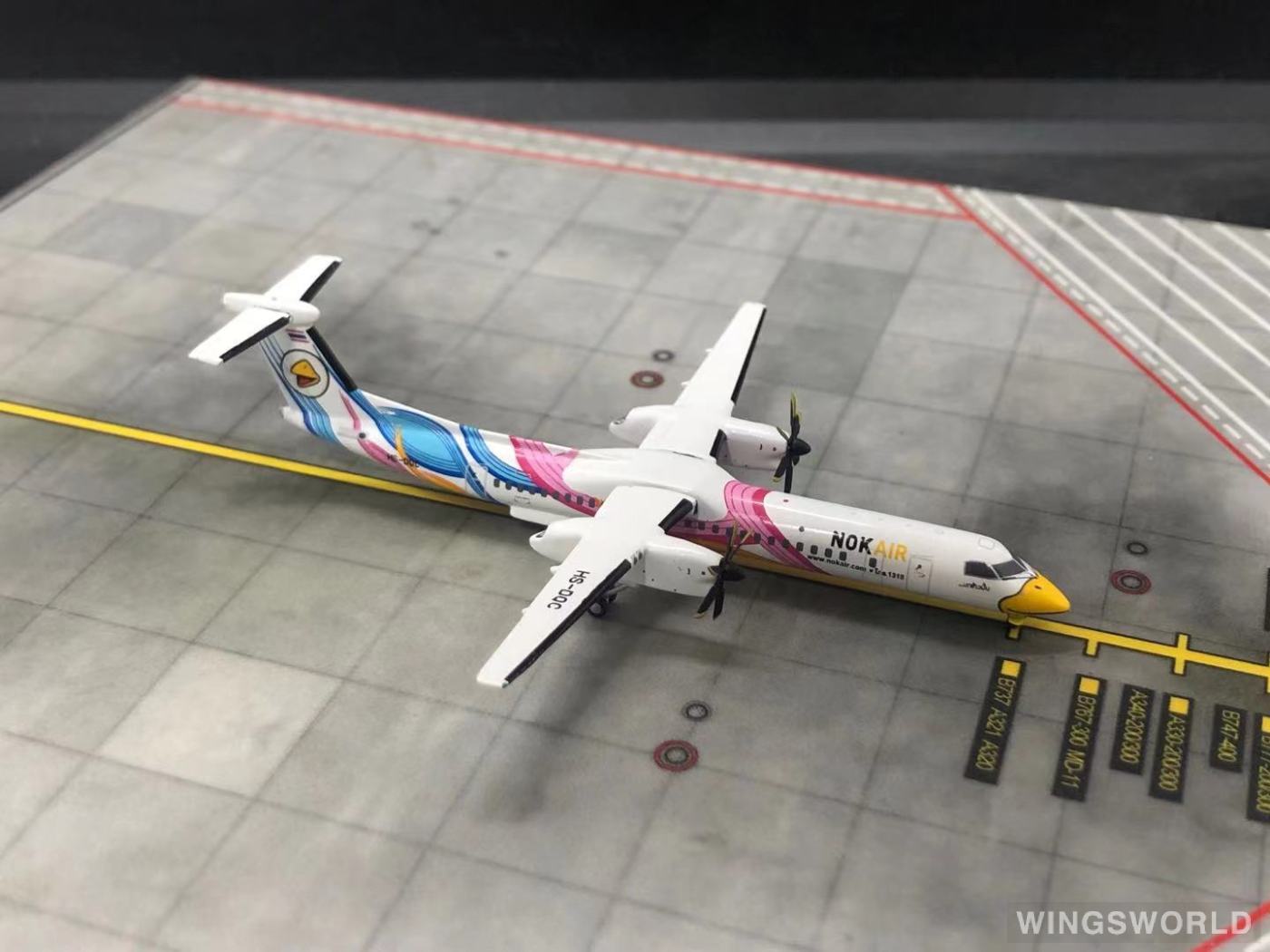 JC Wings 1:400 XX4396 Nok Air 皇雀航空 Bombardier Dash 8-400 HS-DQC