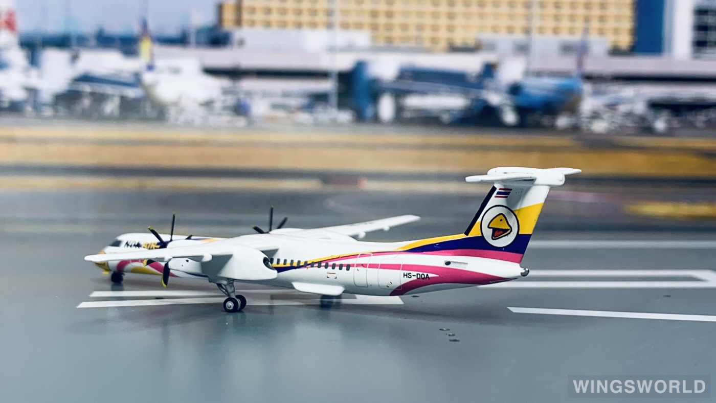 JC Wings 1:400 XX4397 Nok Air 皇雀航空 Bombardier Dash 8-400 HS-DQA