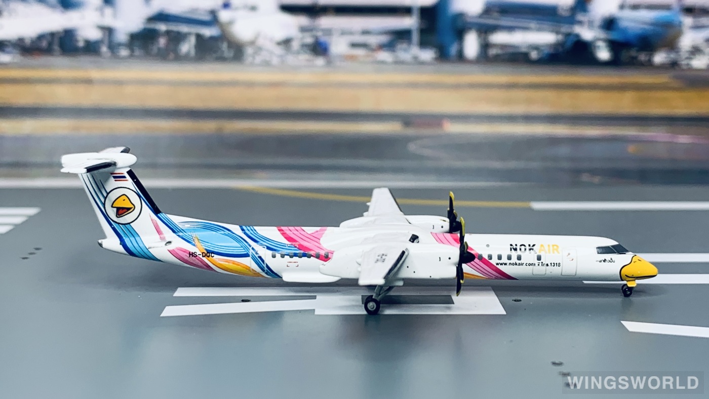 JC Wings 1:400 XX4396 Nok Air 皇雀航空 Bombardier Dash 8-400 HS-DQC