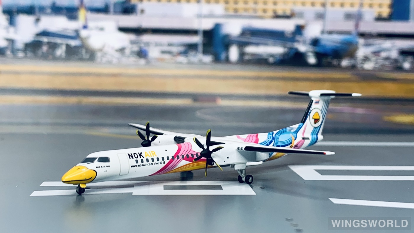 JC Wings 1:400 XX4396 Nok Air 皇雀航空 Bombardier Dash 8-400 HS-DQC