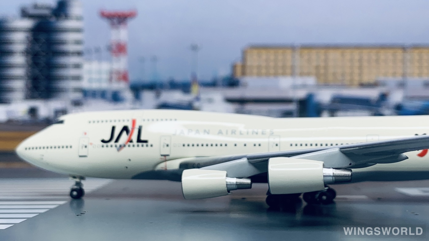 Big Bird 1:400 BB4-2005-004 Japan Airlines 日本航空 Boeing 747-400 JA8089