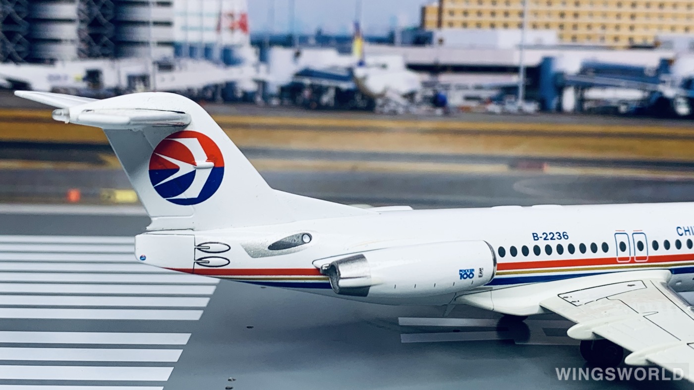 JC Wings 1:200 JC2022 China Eastern 中国东方航空 Fokker 100 B-2236