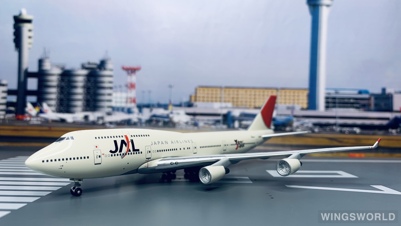 Big Bird 1:400 BB4-2005-004 Japan Airlines 日本航空 Boeing 747-400 JA8089
