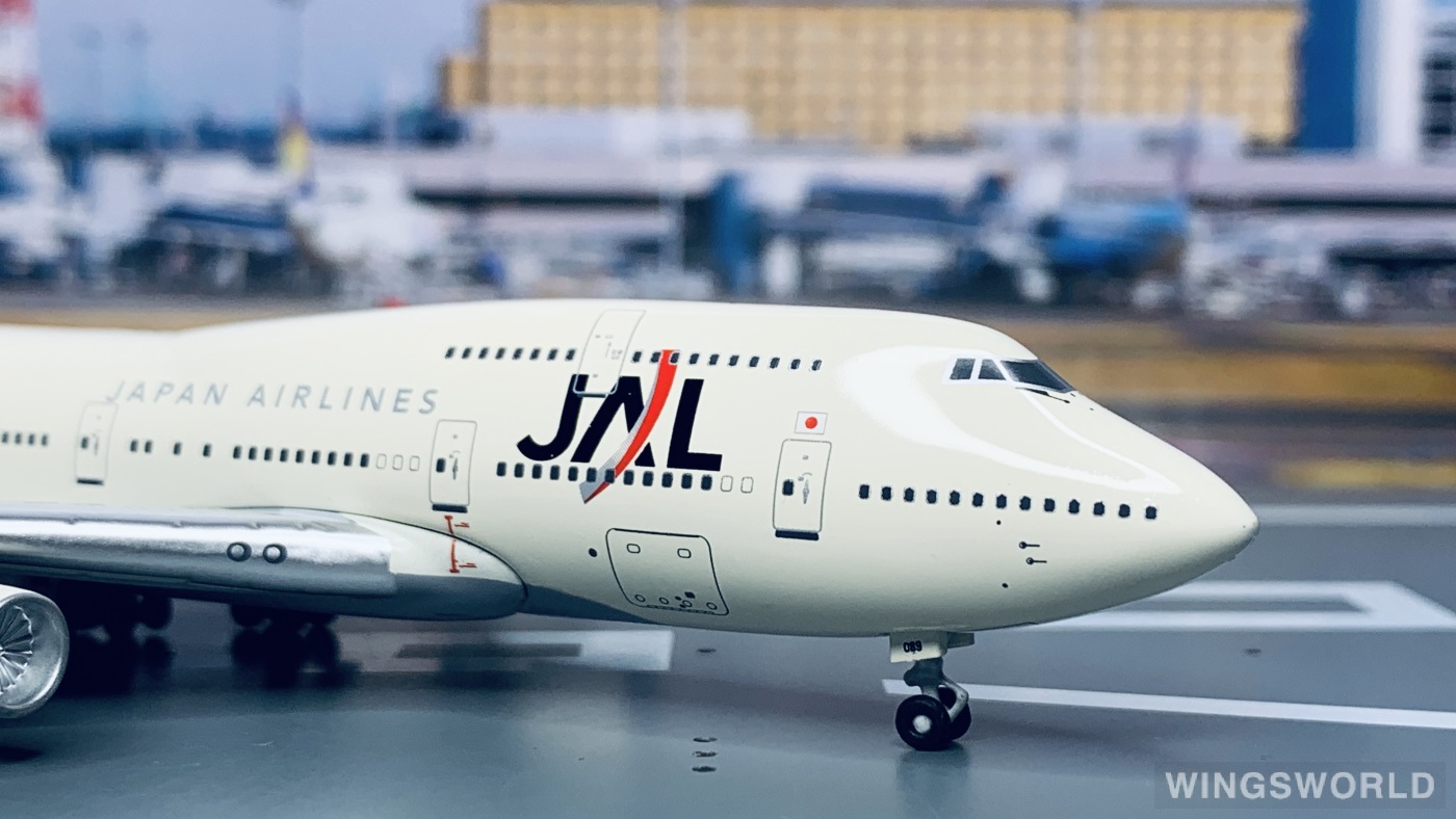Big Bird 1:400 BB4-2005-004 Japan Airlines 日本航空 Boeing 747-400 JA8089