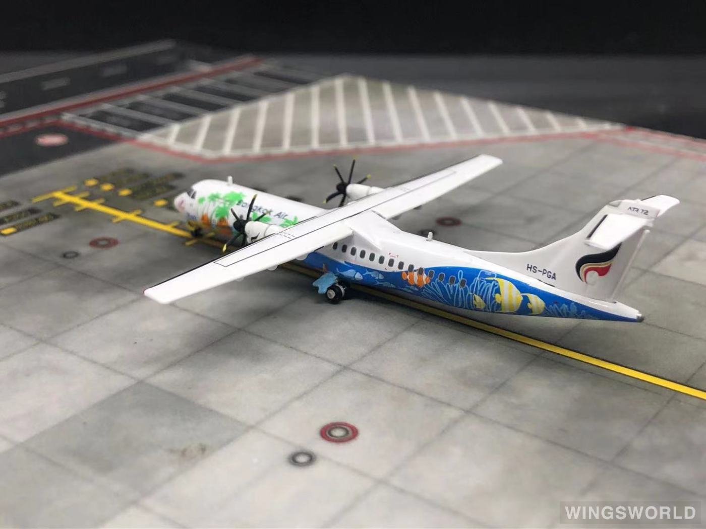 JC Wings 1:400 XX4879 Bangkok Airways 曼谷航空 ATR 72 HS-PGA