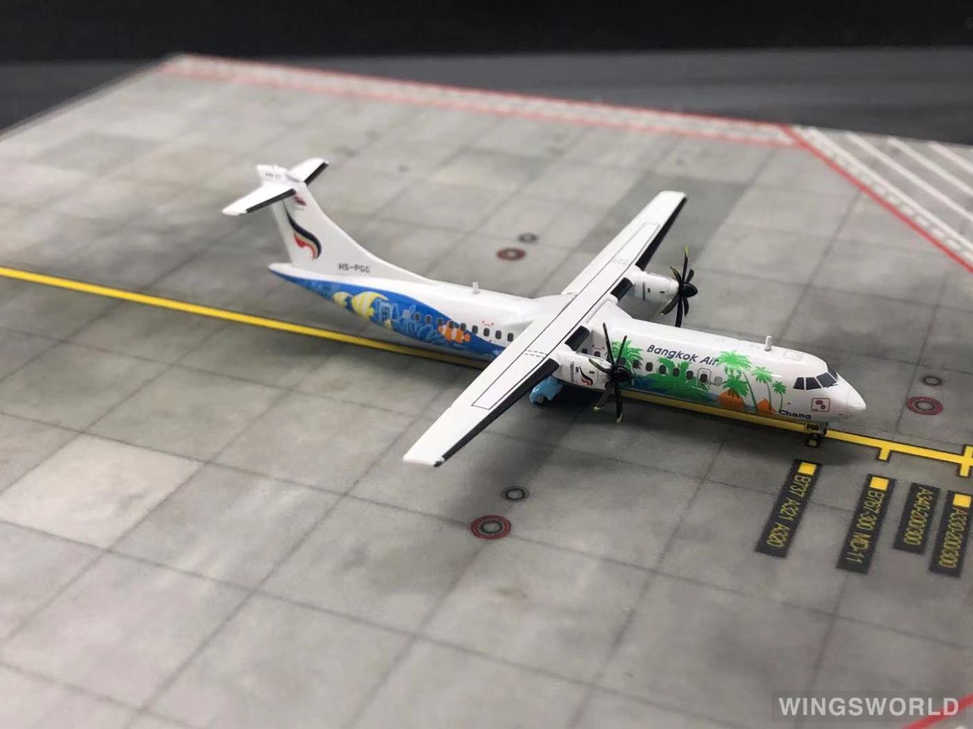 JC Wings 1:400 XX4880 Bangkok Airways 曼谷航空 ATR 72 HS-PGG