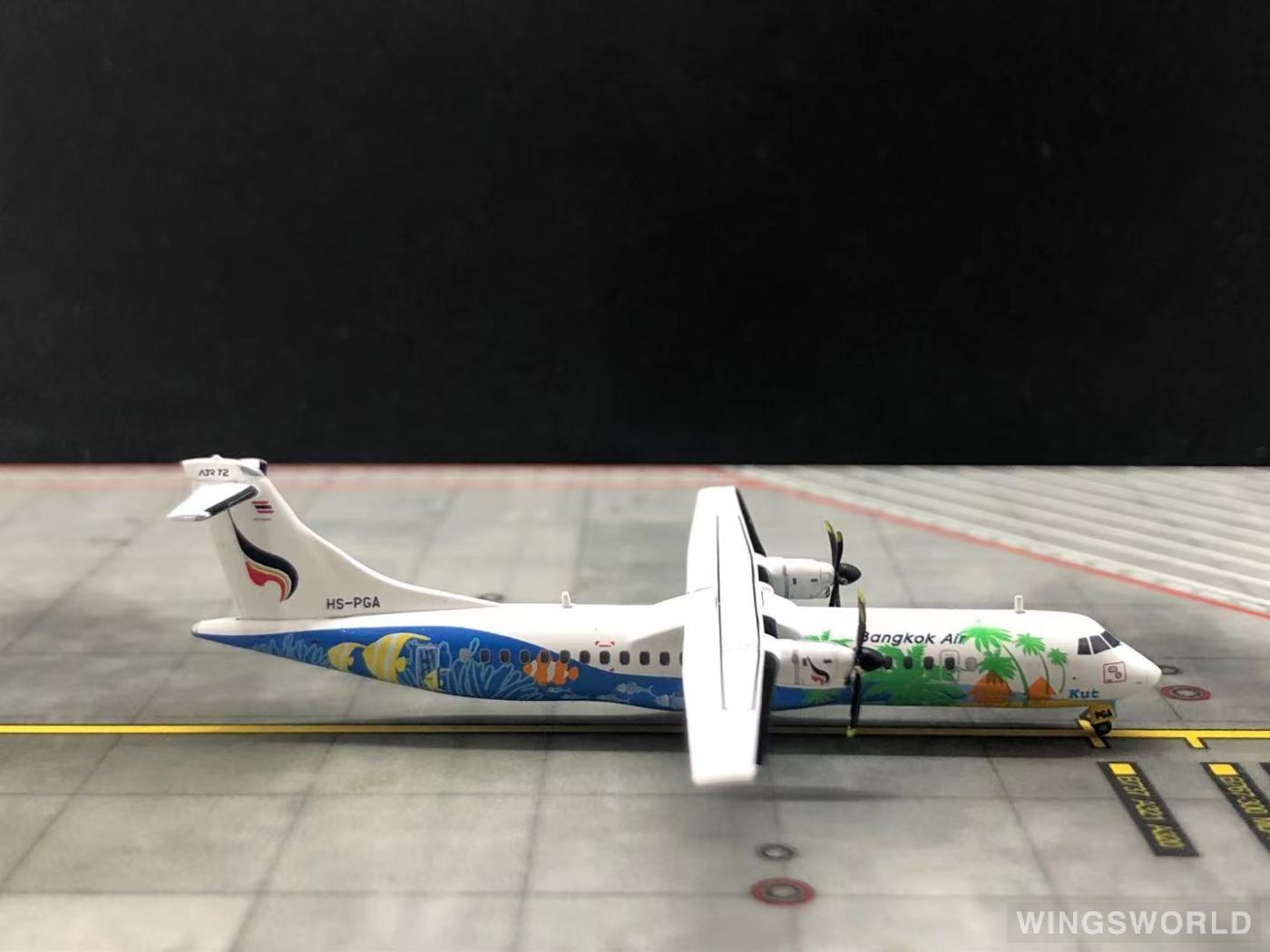 JC Wings 1:400 XX4879 Bangkok Airways 曼谷航空 ATR 72 HS-PGA