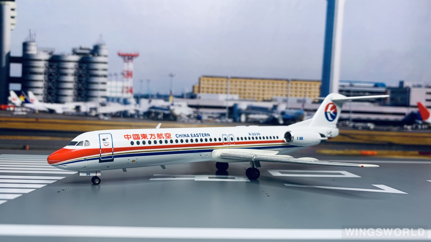 JC Wings 1:200 Fokker 100 China Eastern 中国东方航空JC2022 B