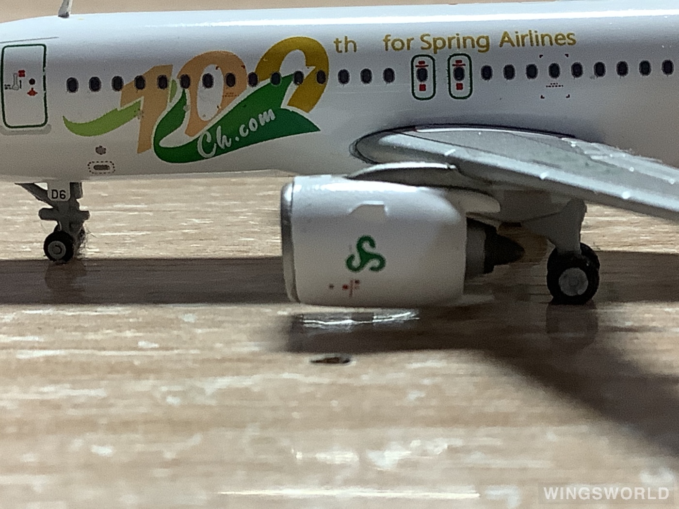 JC Wings 1:400 LH4165 Spring Airlines 春秋航空 Airbus A320neo B-30D6