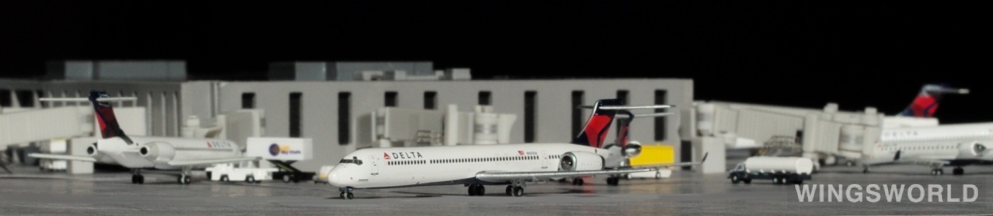 Geminijets 1:400 GJDAL1454 Delta Air Lines 达美航空 McDonnell Douglas MD-90 N903DA